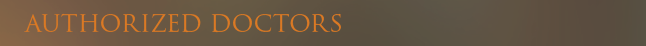 AUTHORIZED DOCTORS（認証済医師一覧）